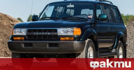 Перфектно запазената Toyota Land Cruiser 80 от 1994 година която