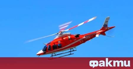 Медицински хеликоптер транспортира от болницата в Монтана до София 19 годишен