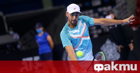 Димитър Кузманов отпадна на осминафиналите на турнира по тенис на