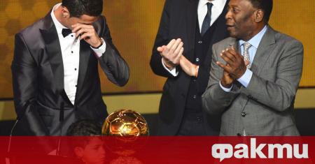 Живата легенда на футбола Пеле поздрави персонално Кристиано Роналдо и