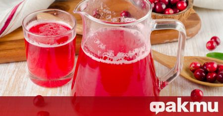 Ново изследване установи че сокът от червена боровинка помага за