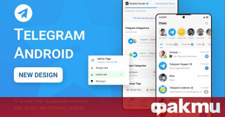 Telegram официално пусна своята актуализация за 2026 та предоставяйки това