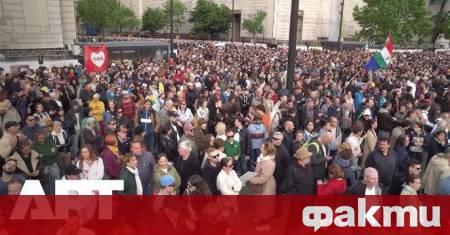 В Будапеща снощи бе организирана демонстрация за свободен обществен живот