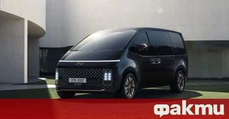 Преди три седмици от Hyundai представиха миниван с интересен дизайн
