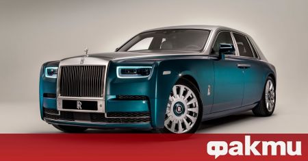 Rolls-Royce построи уникален Phantom за клиент от ОАЕ. Колата се