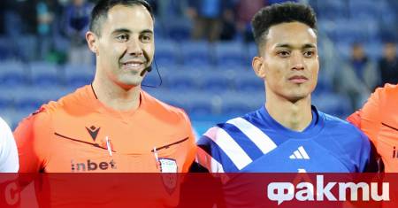 28 годишният Мариян Гребенчарски е фаворит да свири Вечното дерби пише