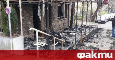 Тази нощ изгоря заведение в центъра на Стара Загора Силно
