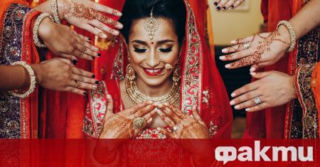 Кшама Бинду от западния индийски щат Гуджарат се омъжва за