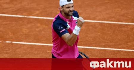 Най добрият български тенисист Григор Димитров ще играе срещу квалификант в