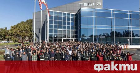 Решението на Tesla да съкрати 10 от настоящия си персонал