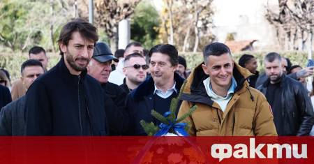 Президентът на ПФК Левски Наско Сираков изпълнителният директор на клуба