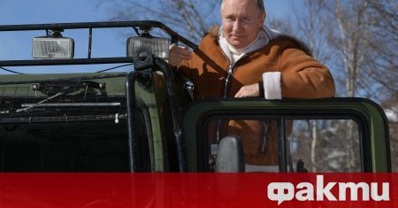 Руският президент Владимир Путин си взе кратка почивка и прекарва