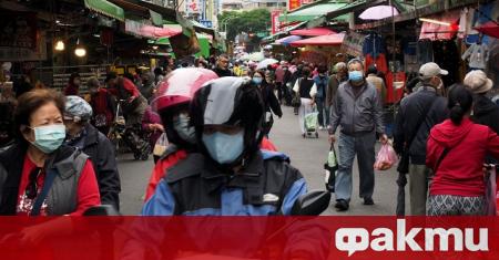 Тайван ще дари два милиона защитни маски за лице на