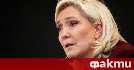 Френският крайнодесен кандидат за президент Марин льо Пен отхвърли днес