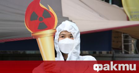 53-годишна японка опита да загаси факела с олимпийския огън, докато