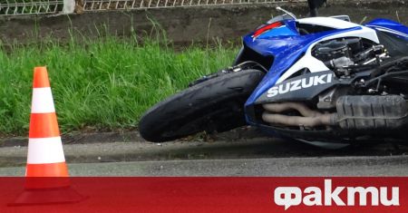Млад мотоциклетист е загинал при катастрофа на пътя между Хасково