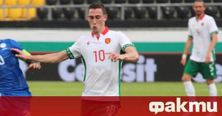 Българският национал Божидар Краев прекара почти целия двубой на терена