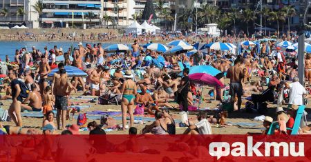 Голям скок се наблюдава в чуждестранния туризъм в Испания съобщи