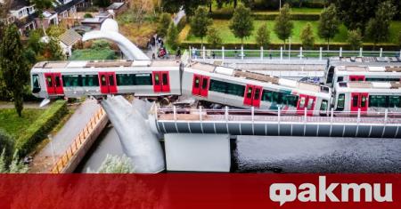 Скулптура предотврати тежка катастрофа на влак в Нидерландия съобщи Ducth