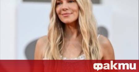 Британската актриса Сиена Милър изненада почитателите си като публикува в