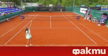 Българската тенис надежда Денислава Глушкова не успя да преодолее четвъртфиналната