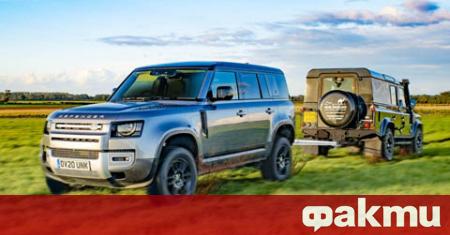 Новото поколение на Land Rover Defender мери сили с култовия