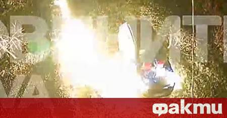 Ексклузивни кадри от умишления палеж на имущество на кмета на