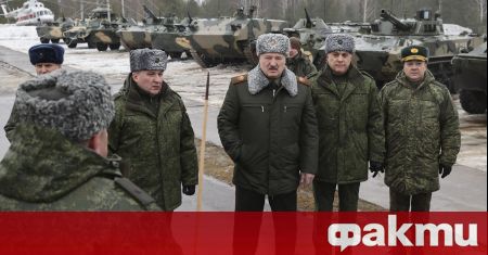 95 от беларуските граждани са против армията на Беларус да