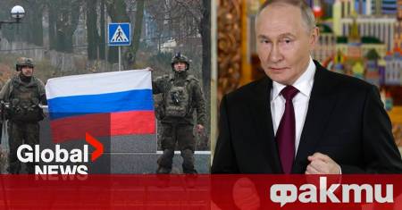 Руският президент Владимир Путин и началникът на Генералния щаб Валерий