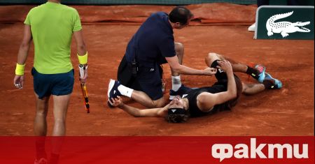 Полуфиналът на Roland Garros между Рафаел Надал и Александър Зверев