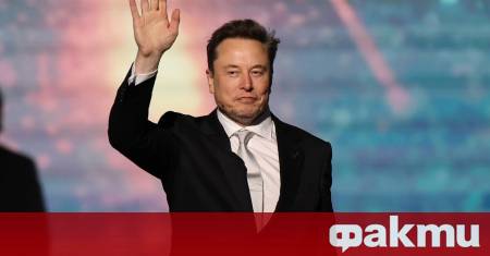 Главният изпълнителен директор на SpaceX Илон Мъск предизвика буря от