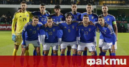 Националните отбори на Молдова и Италия завършиха при резултат 0 2
