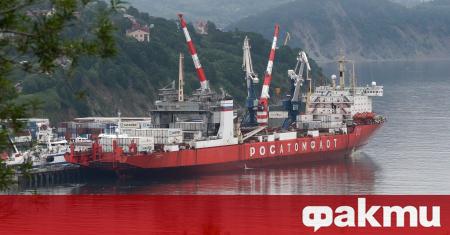 Най големият руски граждански атомен ледоразбивач Севморпут ще достави от Санкт