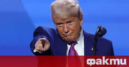 Американският президент Доналд Тръмп заяви днес по време на посещението