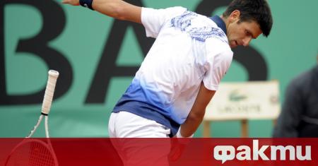 Лидерът в световната ранглиста на мъжкия тенис Новак Джокович може