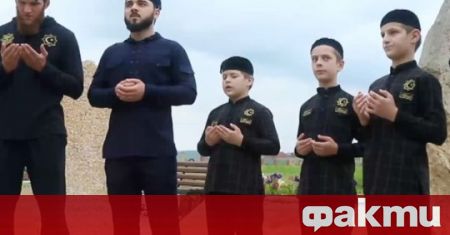 Непълнолетните синове на ръководителя на Чечня Рамзан Кадиров Ахмат Ели