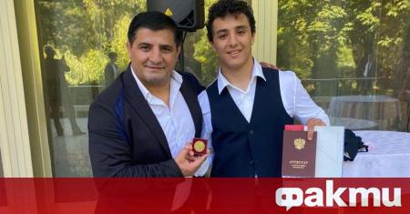 Европейският шампион по борба Едмонд Назарян завърши и средното си