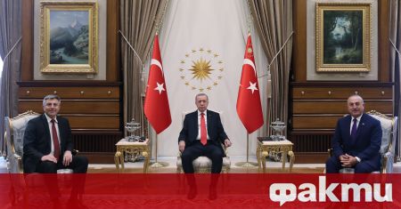 Президентът на Турция Реджеп Ердоган прие лидера на ДПС Мустафа