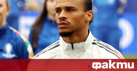 Нападателят Лерой Сане най вероятон ще се раздели с Байерн Мюнхен