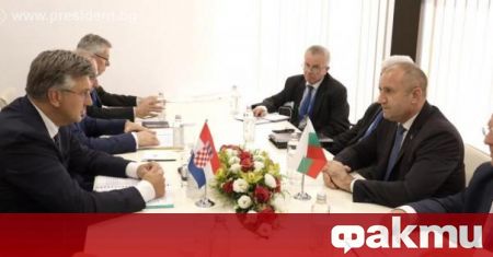 България и Хърватия ще обединят усилията си за задълбочаване на