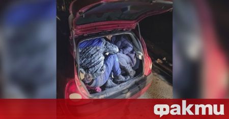 Седем незаконни мигранти без документи са открити в лека кола
