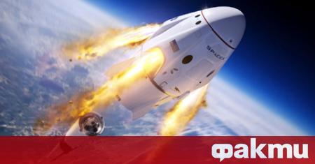 Космическият кораб на частната американска компания SpaceX страда от сериозни