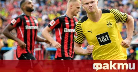 Борусия Дортмунд победи с 4 3 като гост Байер Леверкузен в