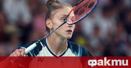 Българската надежда в бадминтона Калояна Налбантова приключи участието си на