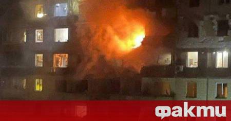 Руската армия извърши тази нощ масирана атака с дронове срещу