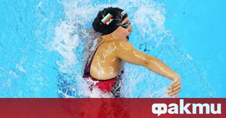 Диана Петкова даде силен старт на международния турнир по плуване