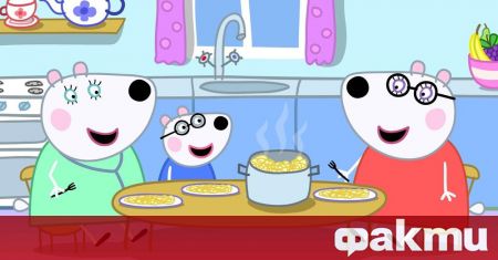 Любимото на всички деца анимационно филмче Прасето Пепа“ представи първото