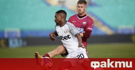 В мач от 21 ия кръг на Първа лига отборът