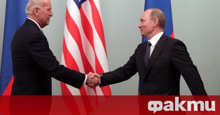 Американският президент Джо Байдън проведе телефонен разговор с руския държавен