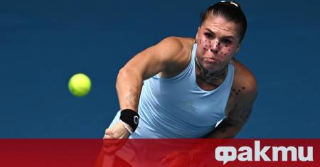 Украинската тенисистка Олександра Олиникова привлече вниманието на световните медии не